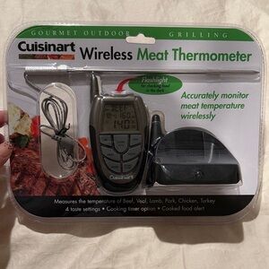 Cuisinart Wireless Meat Thermometer - Black and Gray